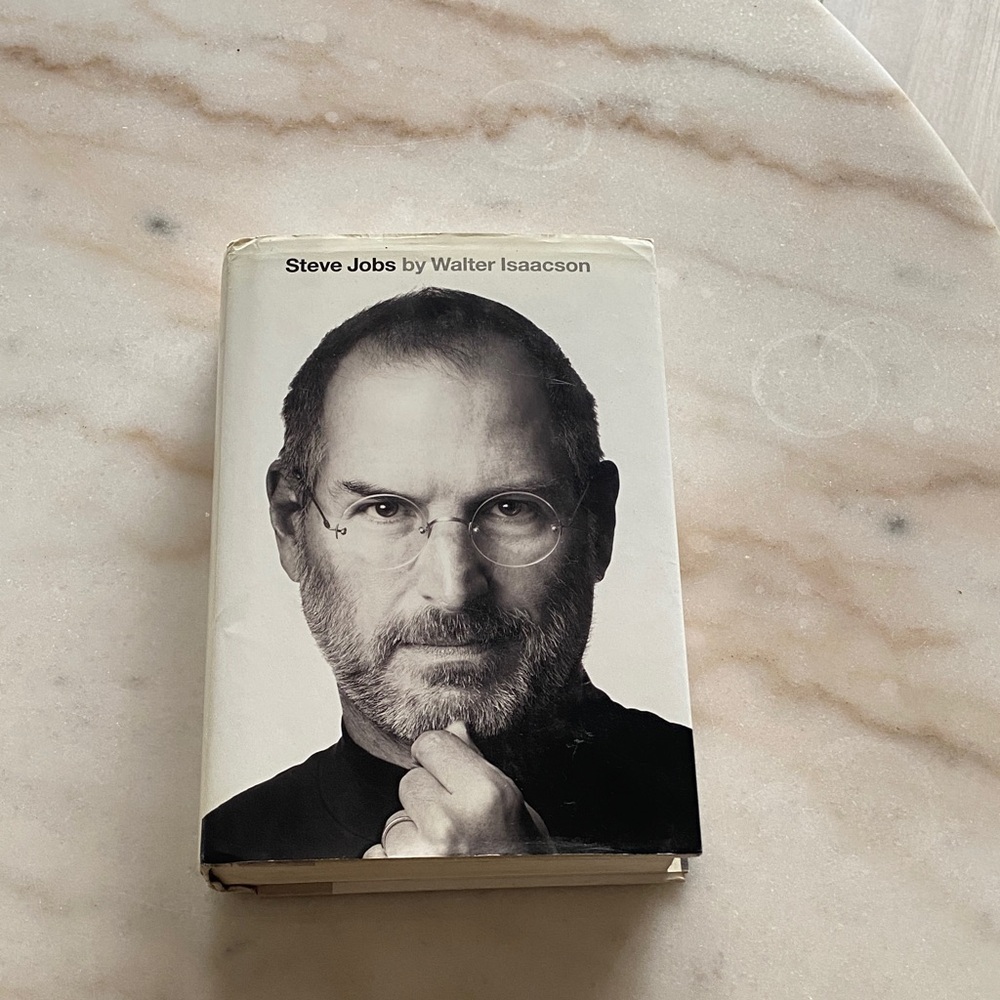 Steve Jobs by Walter Isaacson Hardcover Book
